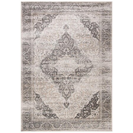 Safavieh 2 ft. 7 in. x 4 ft. Atlas 939A Power Loomed Accent Area Rug Ivory & Beige ATL939A-24